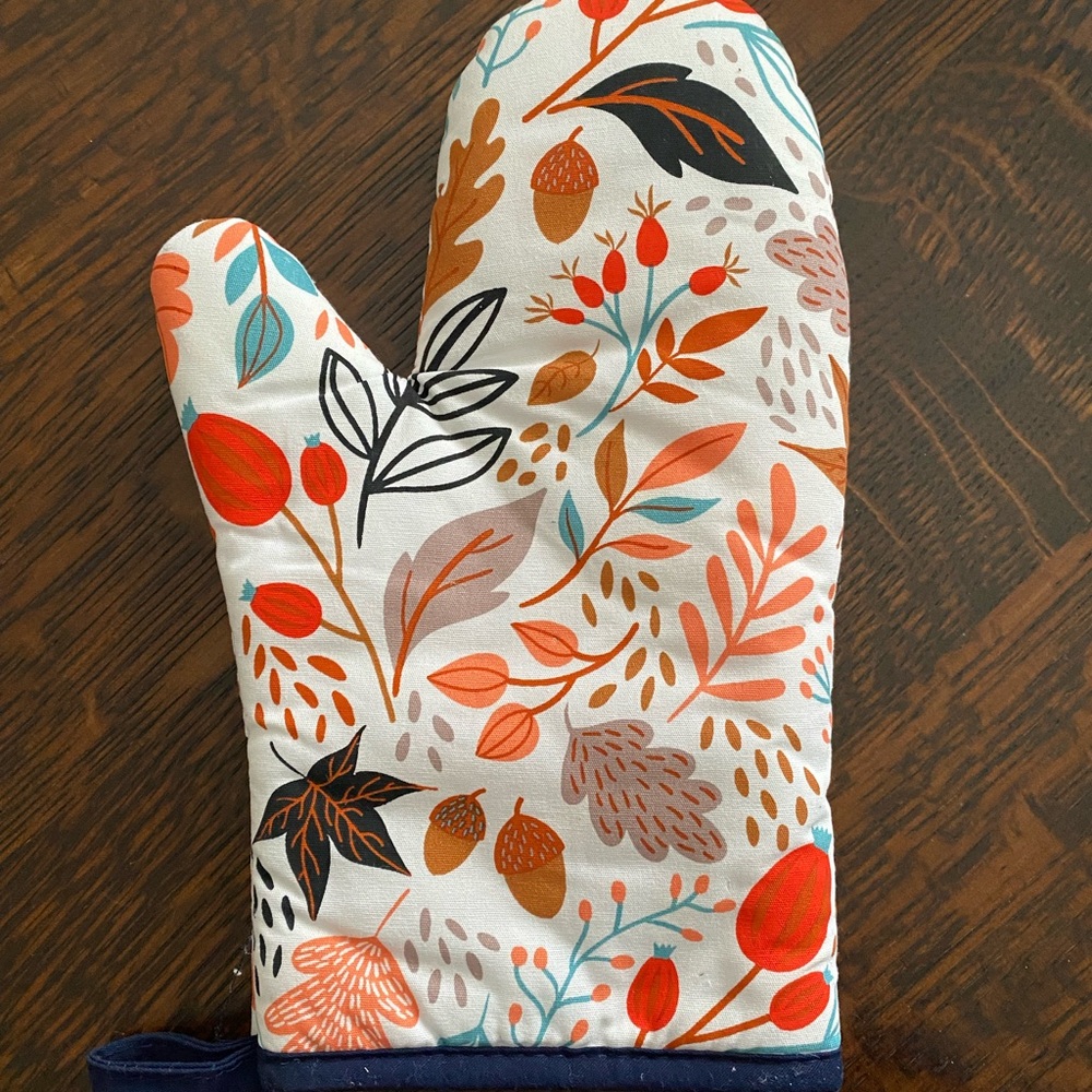 Floral Oven Mitt - Multicolor